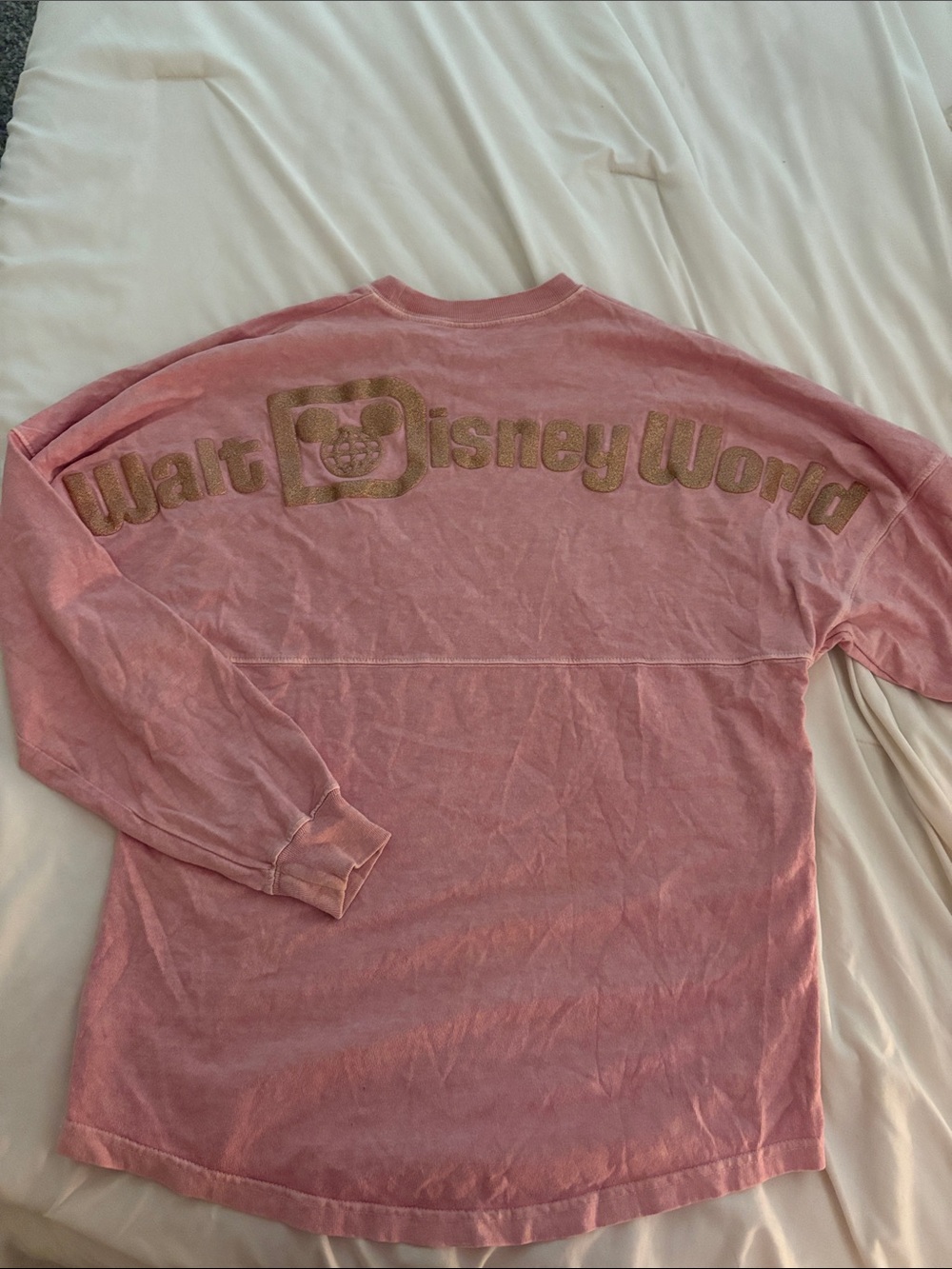 Disney Pink Spirit Jersey Graphic Tee XS